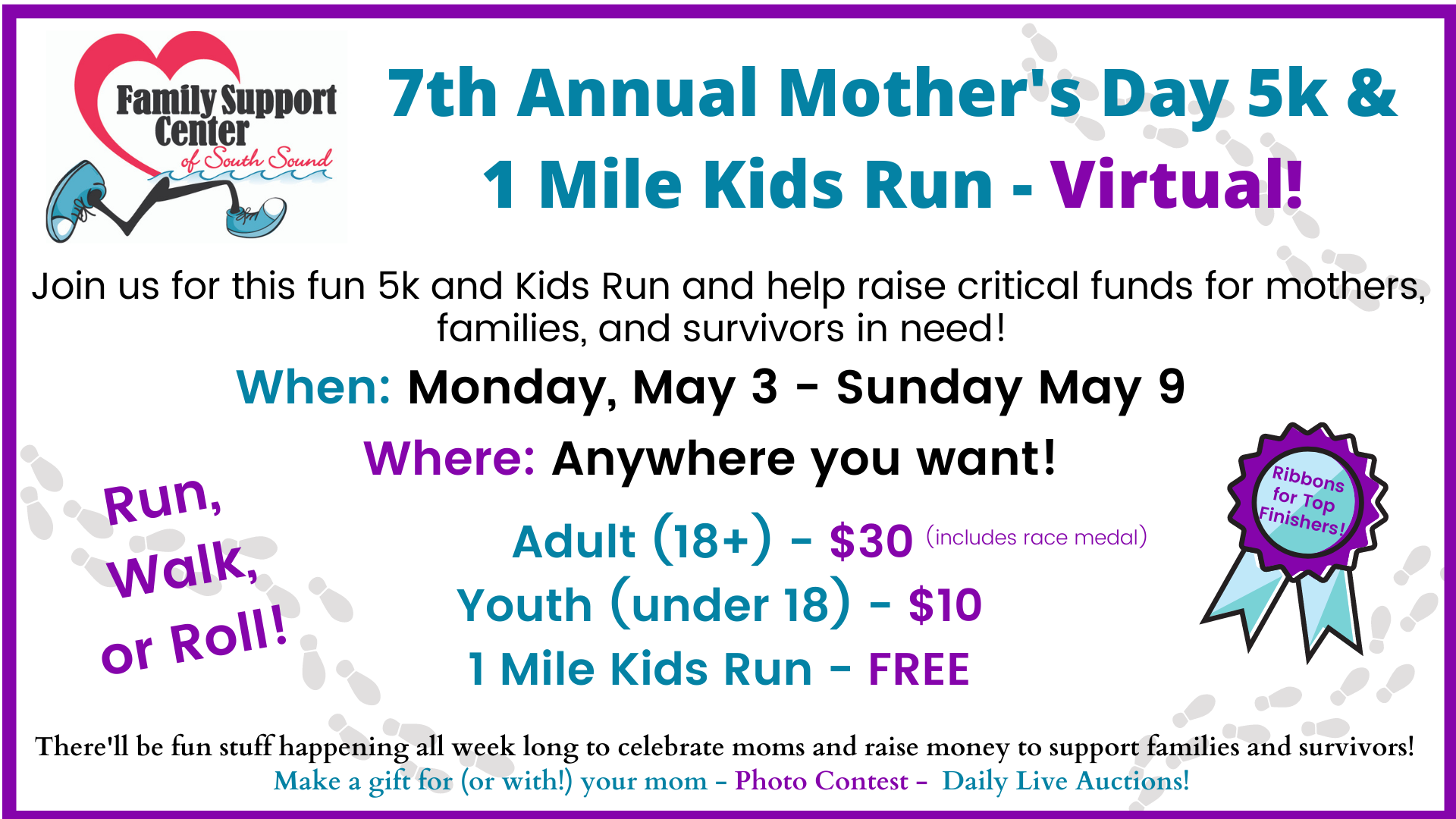 mother's day 5k 2021 near me