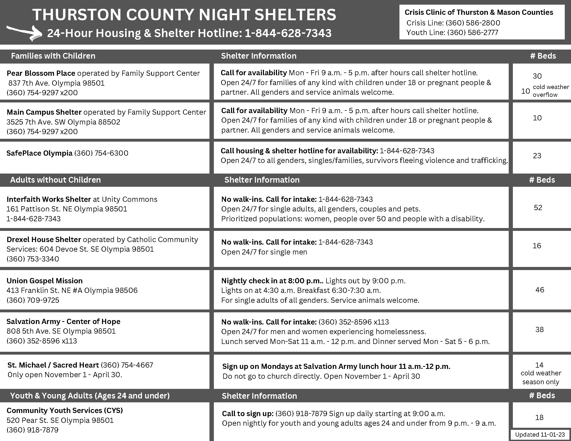 Shelter List Flyer_2023-24