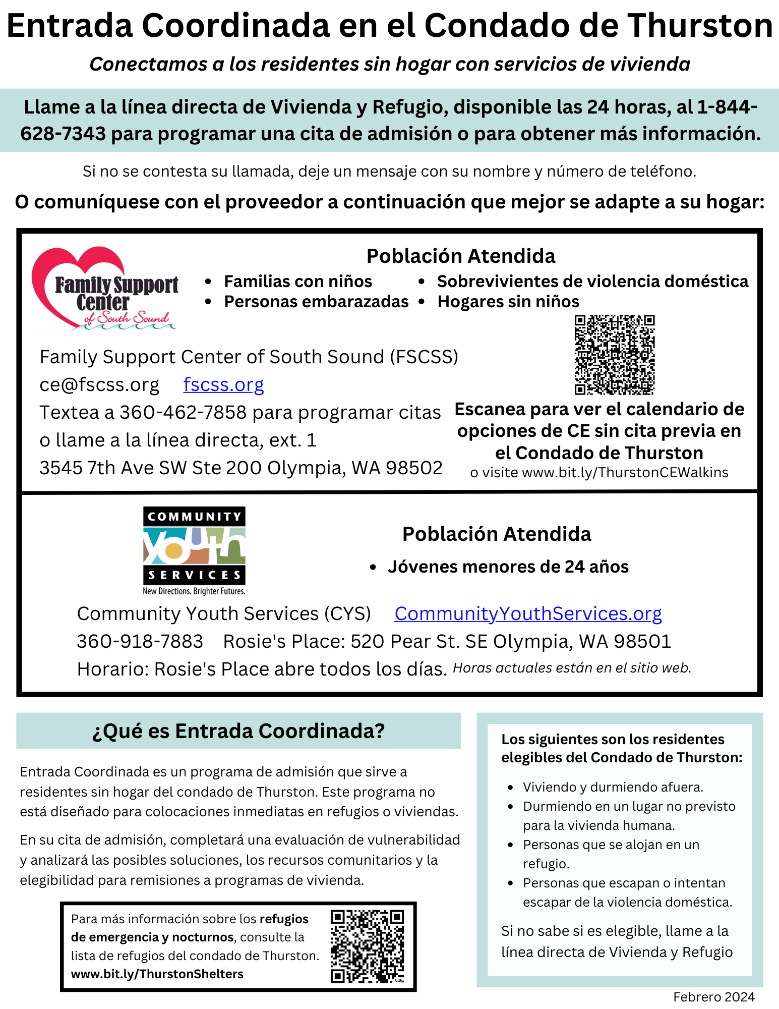 Spanish CE Flyer Feb 2024